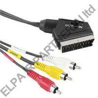 SCART-3xRCA IN/OUT